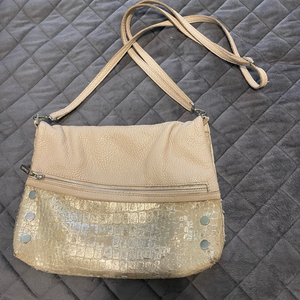 Hammer crocodile print crossbody